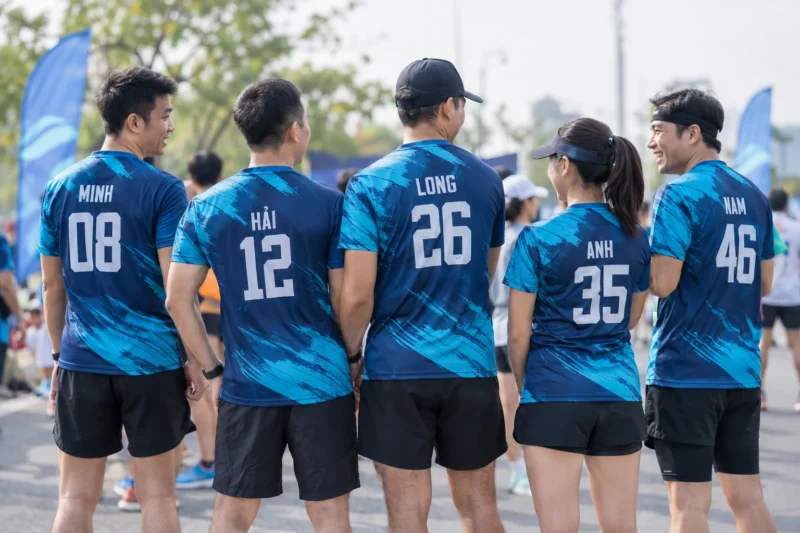 In tên số áo bằng chuyển nhiệt