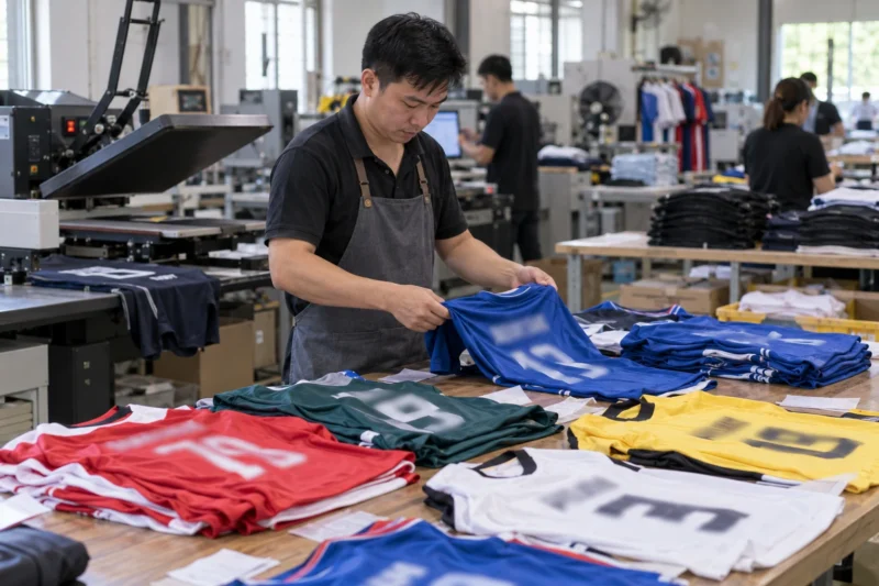 In tên và số cá nhân hóa trên áo trong ngày