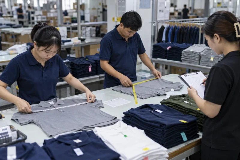 Kiểm soát size áo đồng phục số lượng lớn