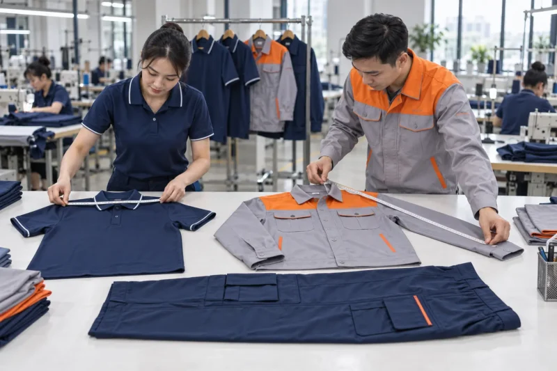 Kiểm tra bộ đồng phục kỹ thuật trước sản xuất