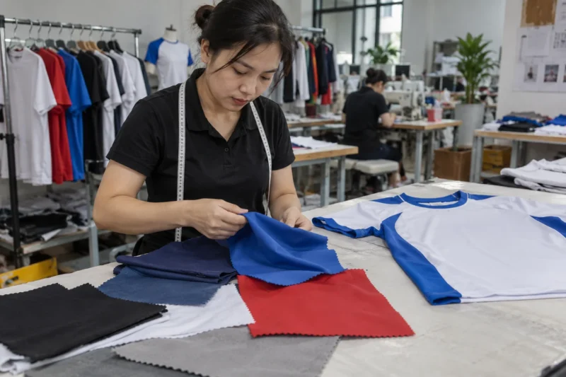 Kiểm tra chất liệu áo chạy chương trình