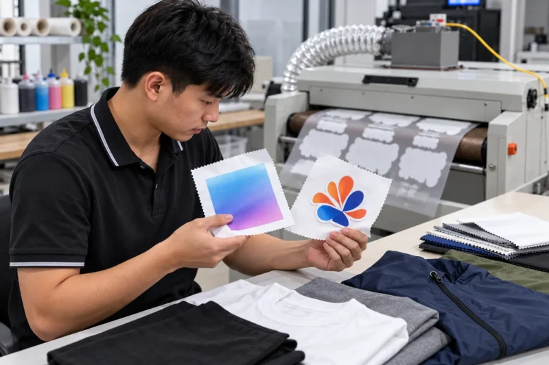Kiểm tra chất liệu cho in chuyển nhiệt và in PET
