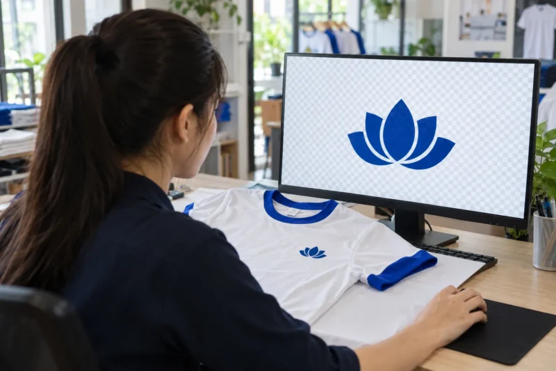 Kiểm tra file PNG logo trước khi in áo