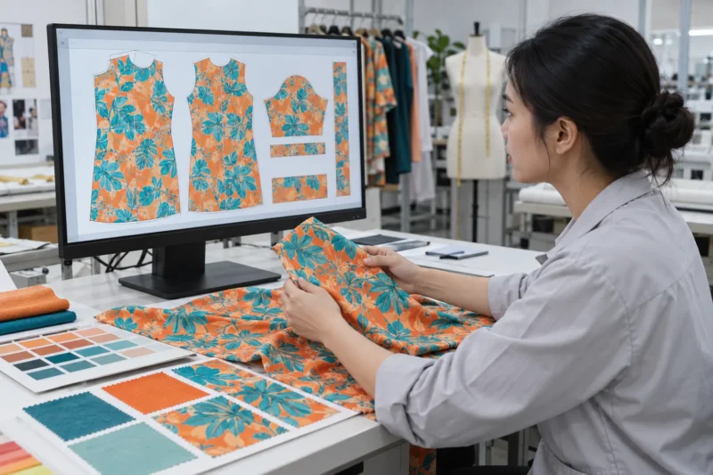 Kiểm tra file thiết kế áo theo rập