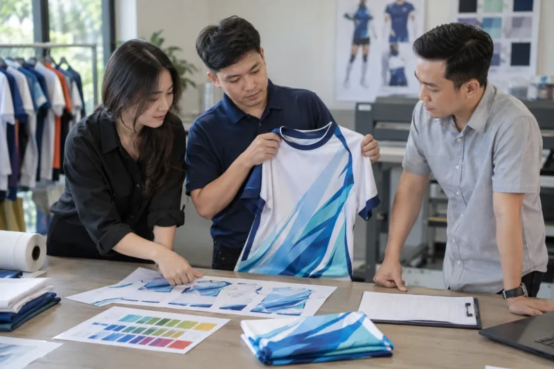 Kiểm tra hồ sơ duyệt áo Airycool in chuyển nhiệt