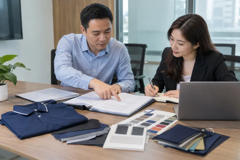 Kiểm tra hợp đồng may đồng phục trước khi ký