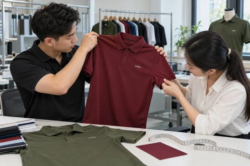 Kiểm tra mẫu in trên vải co giãn trước sản xuất