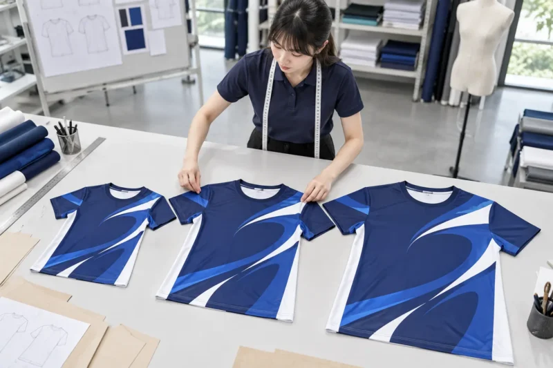 Kiểm tra thiết kế áo theo rập trên nhiều size