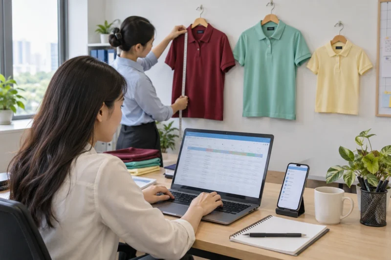 Lập danh sách size đồng phục bằng Excel hoặc Google Form