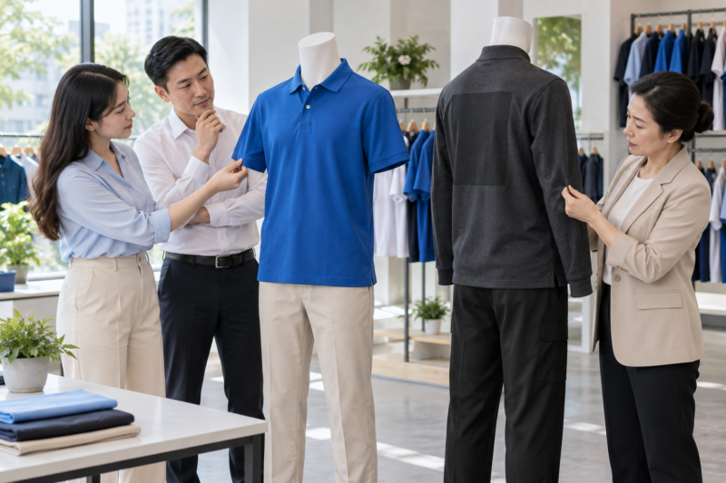 Lỗi chọn đồng phục công ty mùa hè