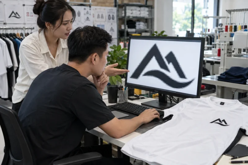 Lỗi file logo khi chuẩn bị in áo