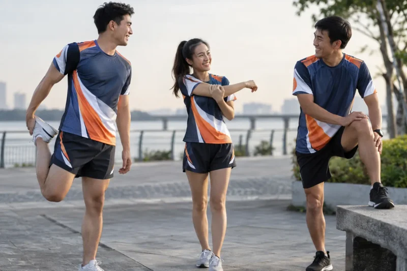 Lựa chọn form áo chạy bộ nam nữ và unisex