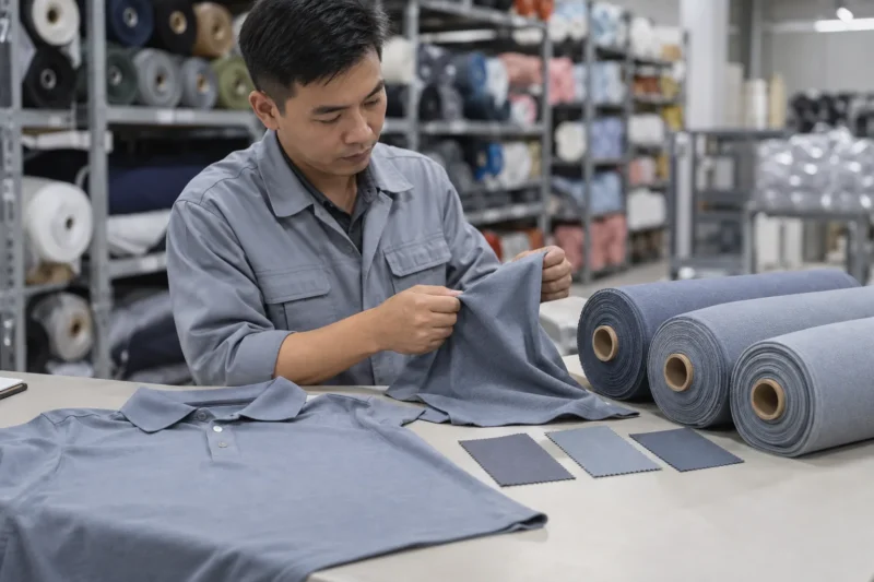 Lựa chọn vải thay thế khi đặt thêm đồng phục