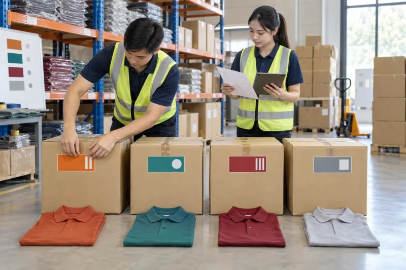 Mã kiện đồng phục theo chi nhánh và phòng ban