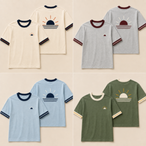 Màu Áo lớp Ringer Tee