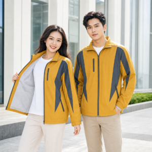Mẫu áo khoác gió đồng phục 2 lớp