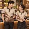 Mẫu áo polo in chuyển nhiệt Premium Cafe nâu be - ảnh đại diện