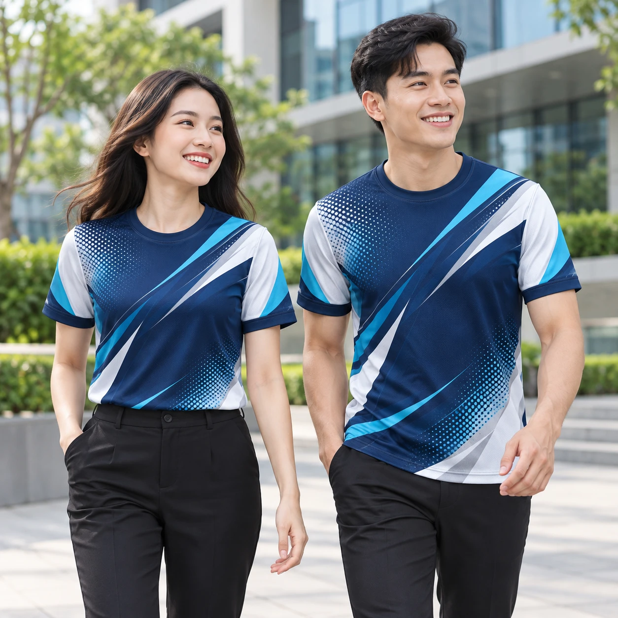 Mẫu áo thun công ty in chuyển nhiệt Corporate Motion - ảnh đại diện Mẫu áo thun công ty in chuyển nhiệt Corporate Motion - ảnh đại diện