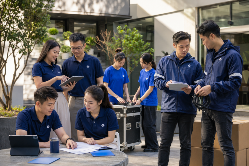 Mẫu đồng phục công ty