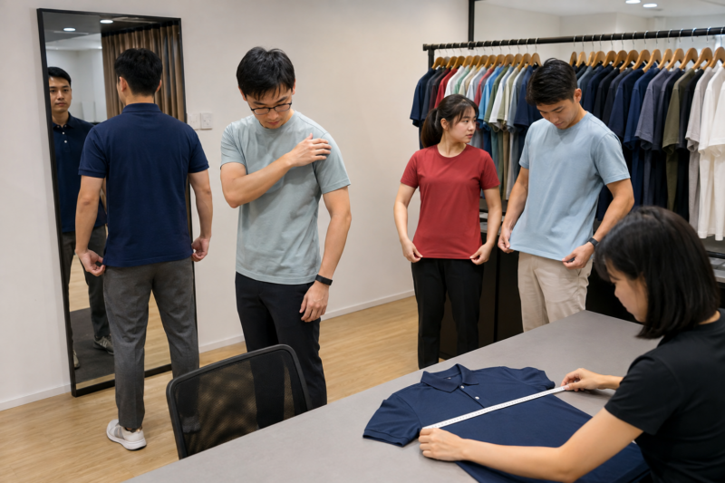 Mẫu đồng phục công ty nam nữ