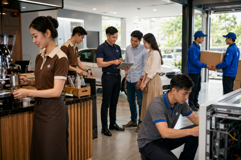 Mẫu đồng phục công ty theo ngành nghề