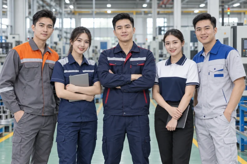 Mẫu đồng phục kỹ thuật đẹp
