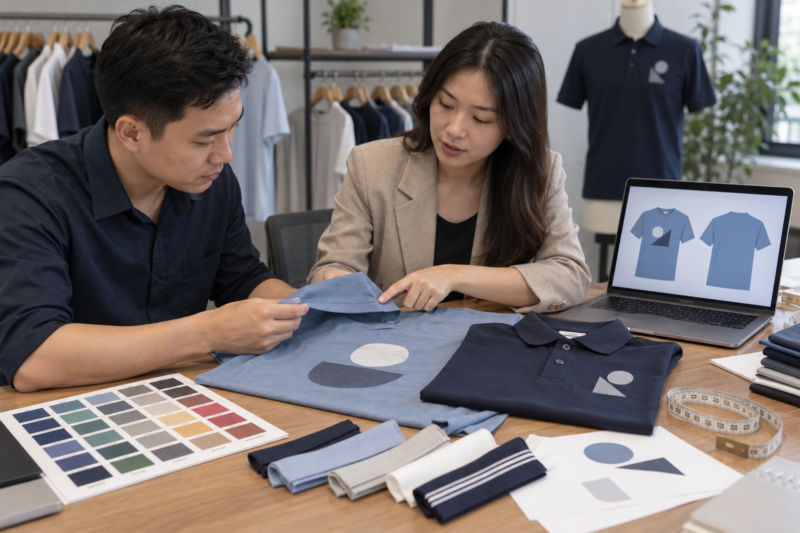 May áo thun đồng phục theo yêu cầu