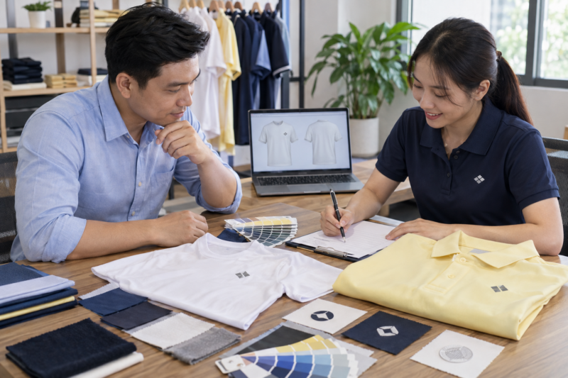 Nhận báo giá may đồng phục theo số lượng