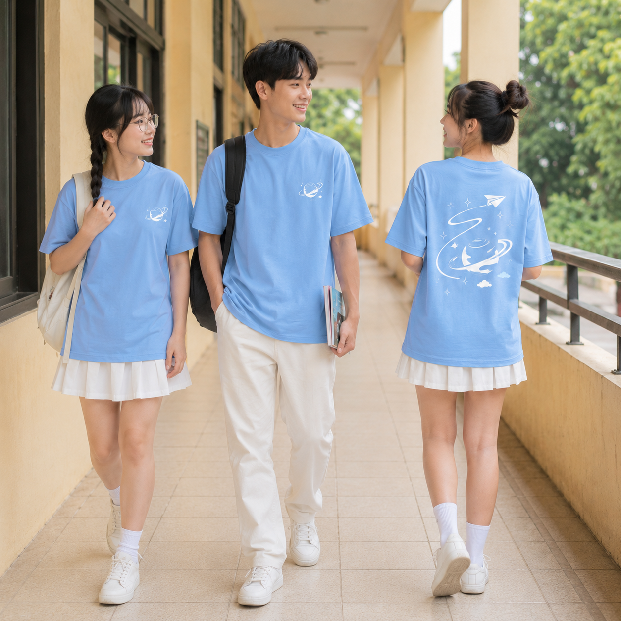 Nhóm mặc Áo lớp basic Nhóm mặc Áo lớp basic