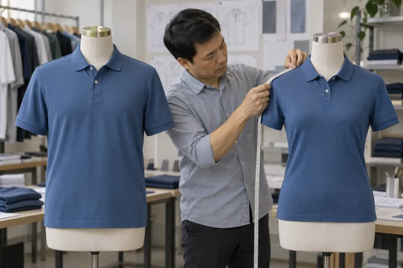 Sai số cộng dồn làm thay đổi form áo đồng phục