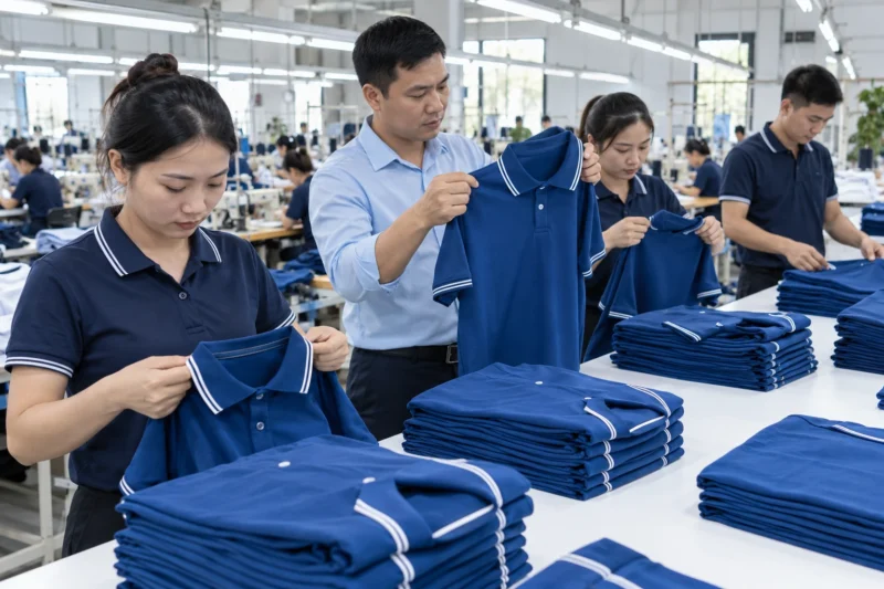 Sản xuất đồng phục công ty cao cấp tại VIE Uniform