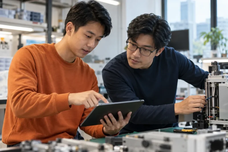 So sánh áo đồng phục tay dài bo tay và tay suông