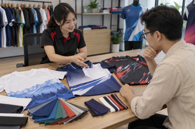 So sánh chi phí các kiểu in chuyển nhiệt trên áo