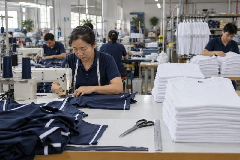 So sánh đặt may đồng phục và in áo phôi lấy ngay