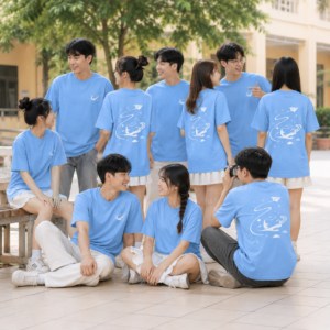 Tập thế mặc Áo lớp basic