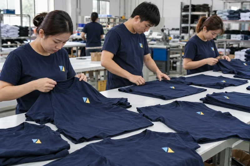 Thành phẩm in lụa đồng phục số lượng lớn