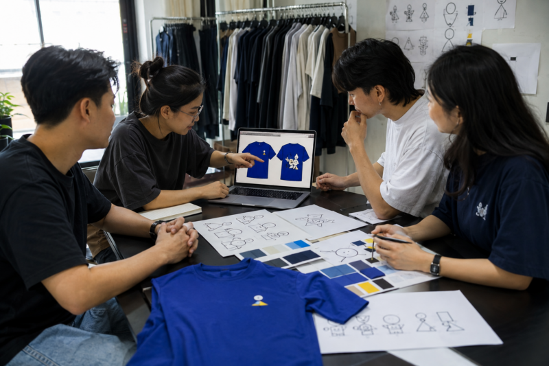 Thiết kế áo đồng phục nhóm