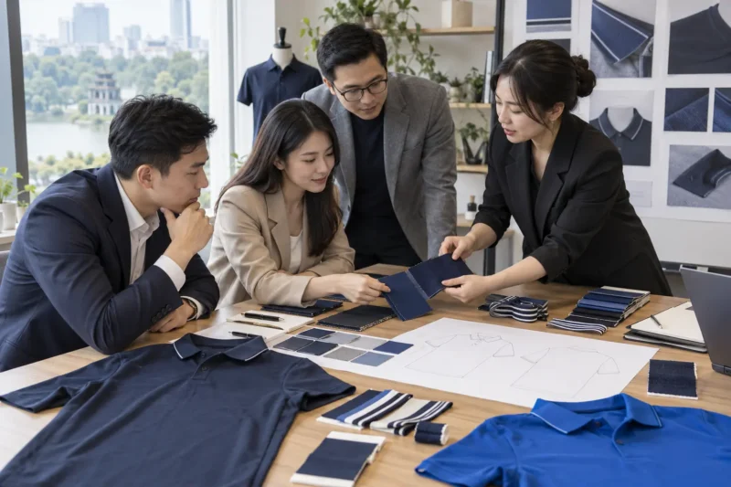 Thiết kế đồng phục phù hợp với nhận diện doanh nghiệp