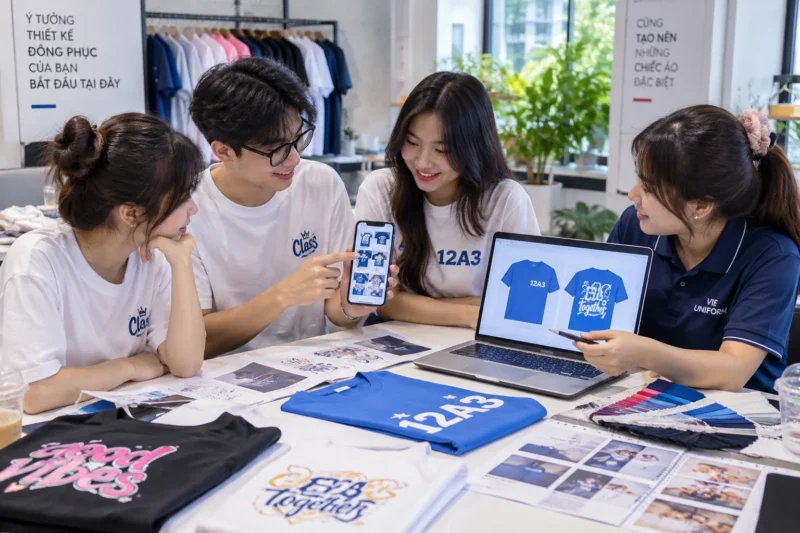 Thông tin cần chuẩn bị khi báo giá áo lớp