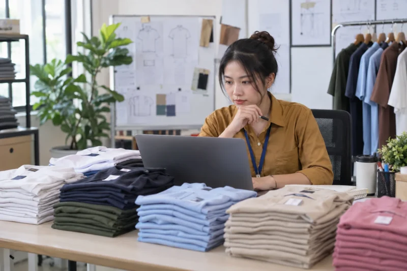 Tổng hợp size áo đồng phục trước sản xuất