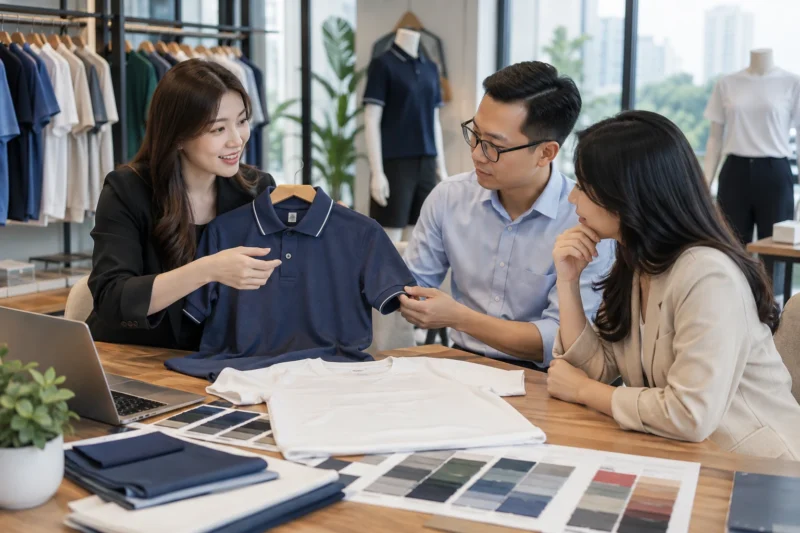 Tư vấn chọn áo polo hay áo cổ tròn cho đồng phục