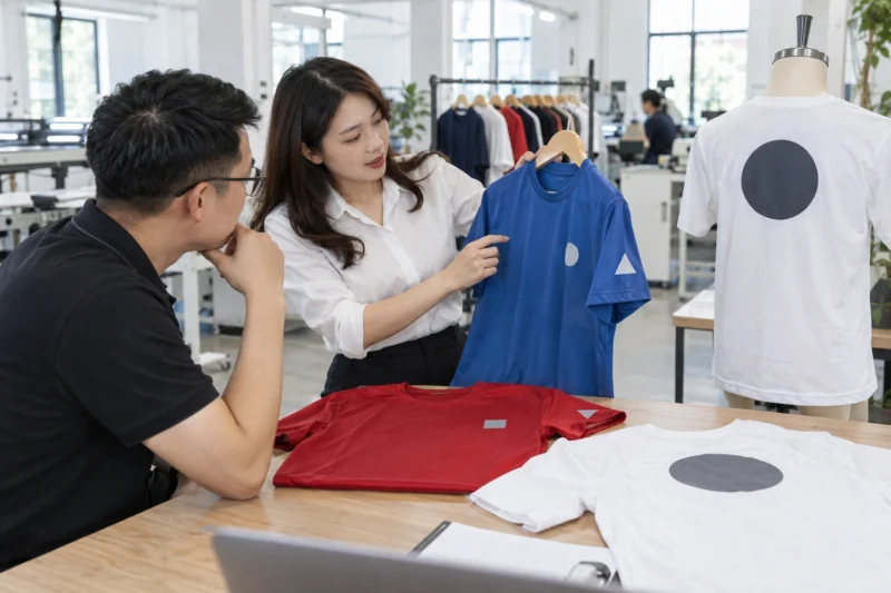 Tư vấn vị trí in áo đồng phục tại VIE Uniform