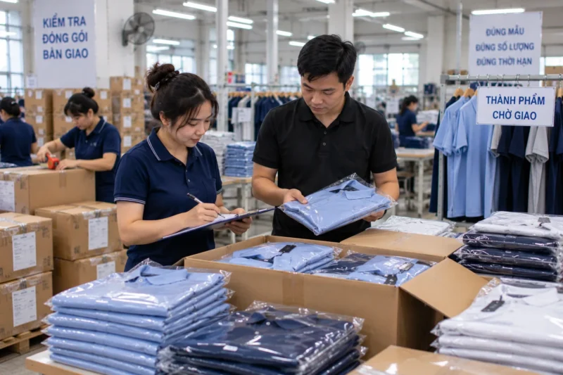 Xác nhận ngày giao sau khi kiểm tra kế hoạch sản xuất