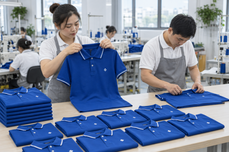 Xưởng may áo thun đồng phục số lượng ít