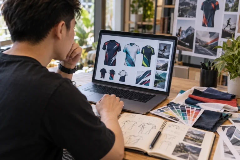 Quy trình biến ý tưởng thành mẫu áo đồng phục tại VIE Uniform