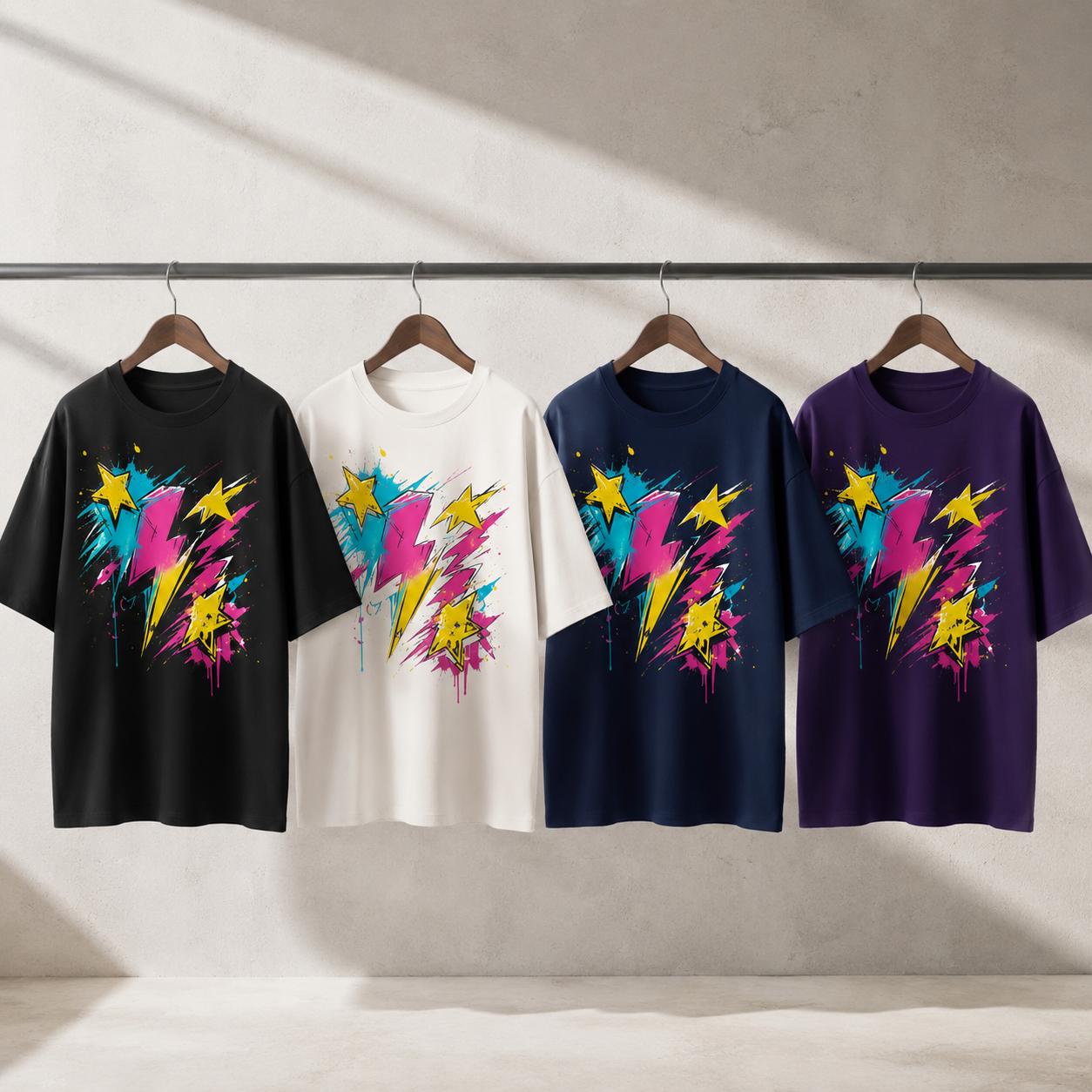 màu Áo lớp graffiti màu Áo lớp graffiti