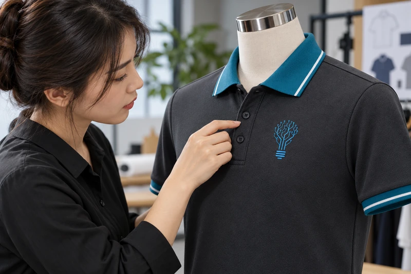 Lỗi bố trí hình in trên áo đồng phục