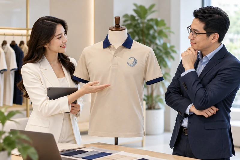 Tư vấn vị trí in áo đồng phục tại VIE Uniform