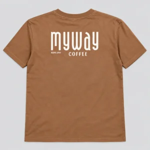 Áo thun Myway Coffee MS125 mặt sau
