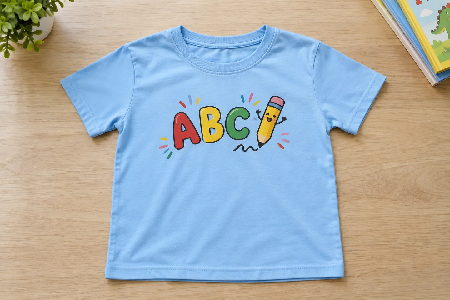 Áo thun trẻ em chữ ABC